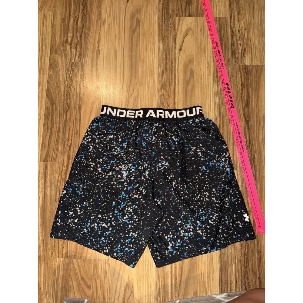Under Armour UA Men's M Medium Woven Adapt Shorts Black‎ Multicolor